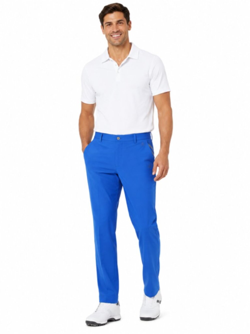 Adidas Ultimate365 Golf Pants Men’s 42x32 Blue Taper Stretch Performance NWT